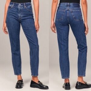 Abercrombie & Fitch high rise Mom Jean